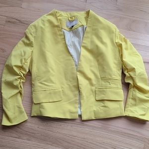 Womens yellow blazer